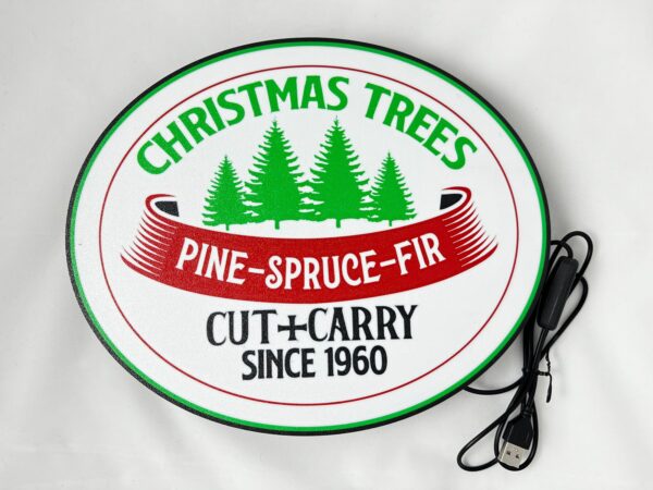 Christmas Trees - Pine-Spruce-Fir Lightbox - Image 3