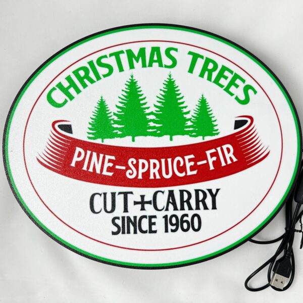 Christmas Trees - Pine-Spruce-Fir Lightbox