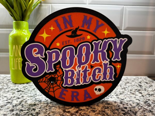 In My Spooky Bitch Era Halloween Lightbox