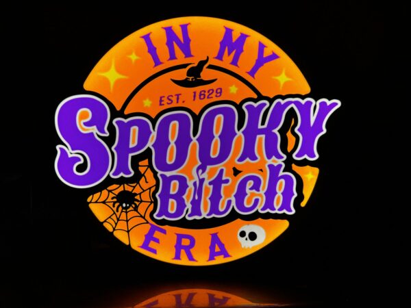 In My Spooky Bitch Era Halloween Lightbox - Image 2