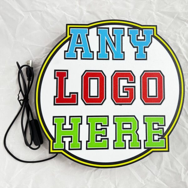 Customized Any Logo Lightbox / Bar Sign - Image 3