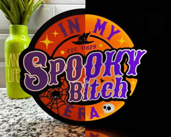 In My Spooky Bitch Era Halloween Lightbox - Image 3